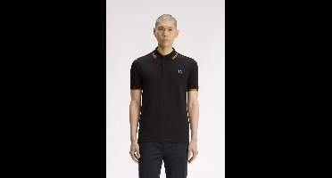 Fred Perry Twin tipped polo - anchor grey golden
