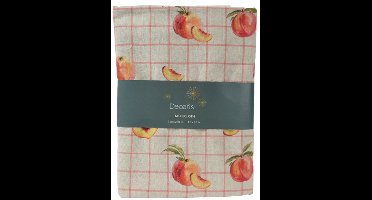 Tafelkleed polyester katoen L.140cm x W.250cm x H.0.5cm