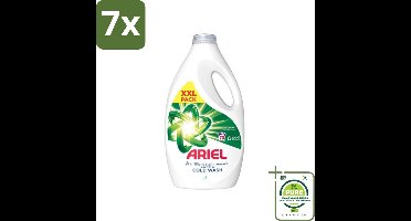 7 x Ariel - Wasmiddel - Original - 70 Wasbeurten - 2,45 liter - Grootverpakking - Wasmiddel - Ariel - Vlekkenverwijderaar - Wasverzachter - Waspoeder