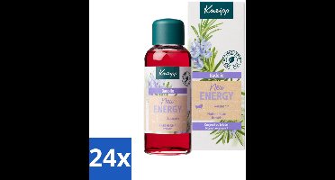 24 x Kneipp - Badolie - Rozemarijn - Voor nieuwe energie - 100 ml - Kneipp Bad Olie - Rozemarijn Bad - Energie Boost - Verkwikkend Bad - Stress Verlichten