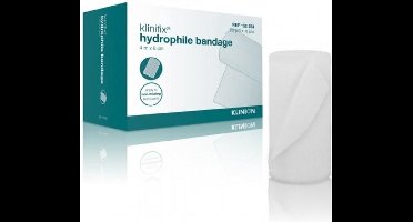 Klinifix Hydrofiel fixatiewindsel 4m x 8cm Klinion