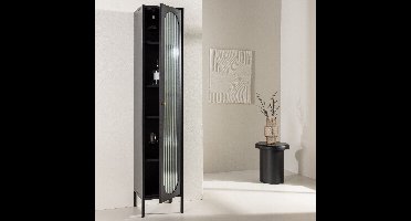 Fjôrd Wandkast Cali Zwart