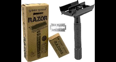 Safety Razor scheermes - The Authentic Shave - Limited Edition - Veiligheidsscheermes - Authentiek scheren - Scheermesjes - Duurzaam Scheren - Zero Waste Producten