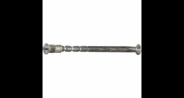 Patentbout met huls (2st) M4 65mm mat nikkel ongelakt