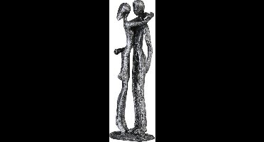Gilde handwerk   Metalen beeldje   Couple   Zilver zwart