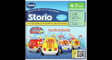 VTech Jeu Storio - La ville alphabet - Tut-Tut bolides