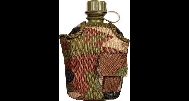 Fosco PVC Veldfles - 1 Liter - Incl Camouflage Hoes