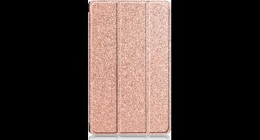 Shop4 - Huawei MediaPad M6 8.4 Hoes - Smart Book Case Rosé Goud