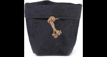 Non-branded Opbergmand Oakes 24 Cm Textiel Blauw