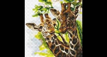 Craft Buddy Crystal Art Giraffe 30x30 cm