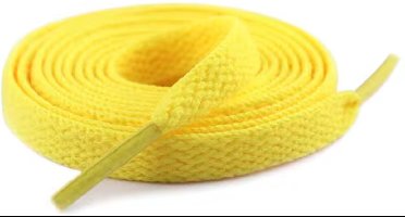 Scoby - Gele Schoenveters - 120cm - Shoe Laces