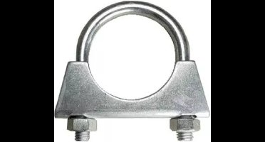 ABC-Led Uitlaatklem M8 x 60mm - pijpklem 60mm - gegalvaniseerd