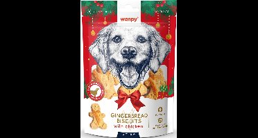 Wanpy - Kerstkoekjes - voor honden - 3x100 gram