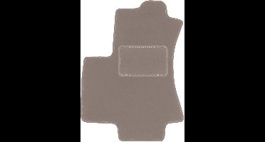 Beige bestuurdersmat voor: Opel Zafira A minivan (1999-2005)