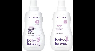 ATTITUDE Wasmiddel & Wasverzachter Sweet Lullaby Bundel - ECO ECO - duurzaam