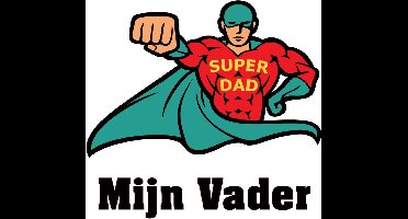 Spreuktegel Super DAD Tegel 15X15