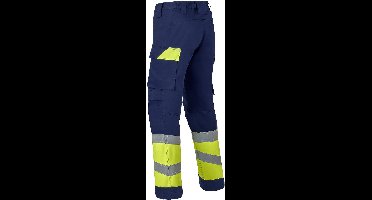 HAVEP Werkbroek Multiprotector 80567 - Marine/Fluo Geel - 52