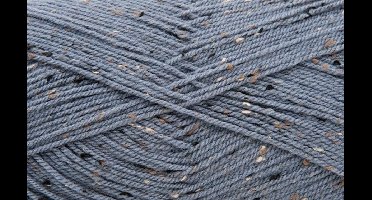Rico Design - Basic - Super Big - Tweed Aran - 003 blauw - 400gr - 880mtr