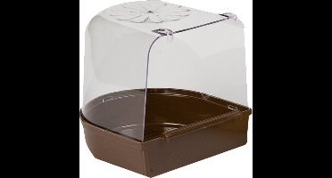 Flamingo - Vogelaccessoire Badhuisje Groot - Willekeurig - 14.5 x 13.5 x 13.6 cm