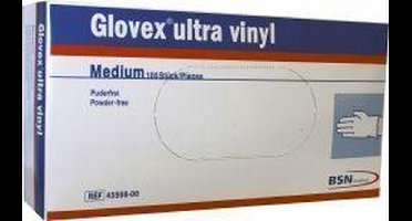 Glovex Handsch Vinyl Med