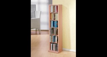 Houten CD DVD-standaard Opbergvak Bevindende plank Boekenplank Decoratieve plank Elementa
