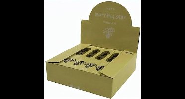 Nippon Kodo Morning Star - Vanilla - Vanille - Japanse wierook - 12-pack