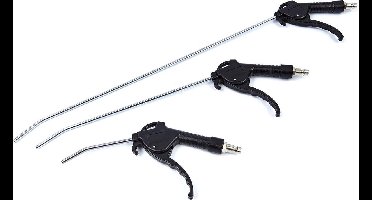 HBM 3-delige Blaaspistolenset 6,35 mm / 1/4 inch