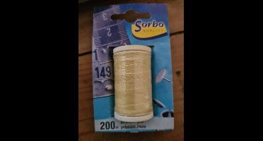 200m Polyestergaren geel Sorbo
