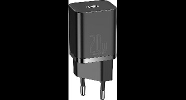 20W USB C Adapter / Stekker / Oplader Snellader voor Samsung & Apple - Zwart