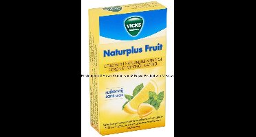 Vicks Citroen Menthol Suikervrij 20 x 40GR - Voordeelverpakking