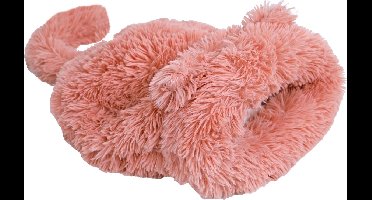 Boon slaapzak supersoft fluffy roze, 55 cm.