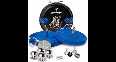 Quickshoelaces - casuel blauw