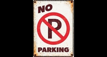Plenty gifts waakbord blik no parking