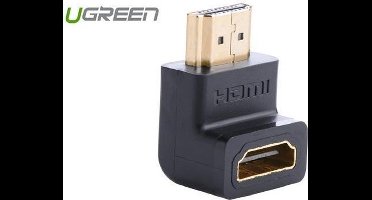 Ugreen - adapter - HDMI onderhoekconnector zwart