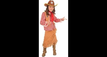 Kostuum Cowgirl Sheriff 5-delig - Maat 104