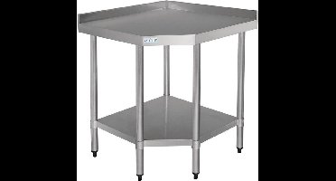 Vogue RVS werktafel hoekelement 70cm