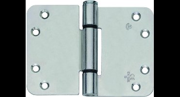 BSW Scharnier RD 818 STD - RVS - 89 x 102 x 3 mm