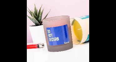 Fisura Kaars Met Tekst - Do Not Disturb