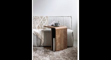 DTP Home Laptop table Evo,55x55x35 cm, recycled teakwood