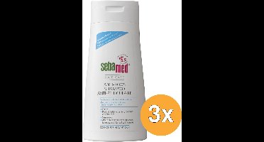 3x Sebamed Anti-roos shampoo (400 ml)