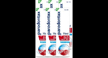 6 x Parodontax – Tandpasta – Active Repair Fresh Mint – 75 ml - Voordeelverpakking - 6 stuks