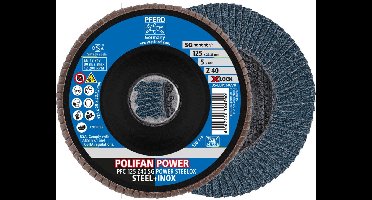 PFERD TOOLS PFC 125 Z40 SG POWER STEELOX/X-LOCK