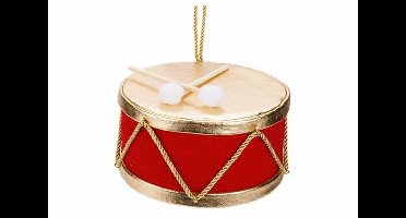 Hanger Drum Gold Rood 20x20xh13cm Foam