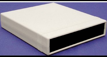 Hammond Electronics 1598GSGYPBK – Instrumentbehuizing – 250 x 160 x 76 – Polystyreen – Grijs