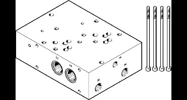 Festo Sub-Base - 2738671 - P2UJK