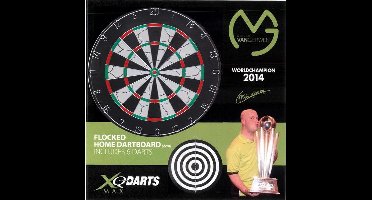 XQ Max Wereldkampion 2014 Michael van Gerwen - Dartbord