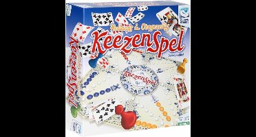 Clown Games Keezenspel - Bordspel - Dubbelzijdig - 2 tot 6 spelers