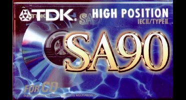TDK SA90 Cassettebandje