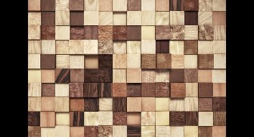 Komar Fotobehang Lumbercheck