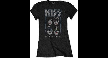 Kiss - Made For Lovin' You Dames T-shirt - XL - Zwart